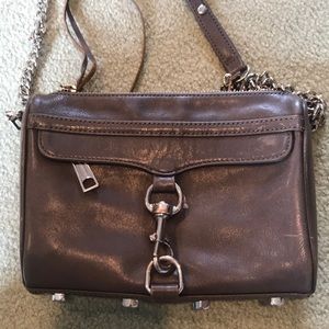 Grey Mini M.A.C cross body
